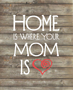 “Home is where your mom is” DIY printable thumbnail