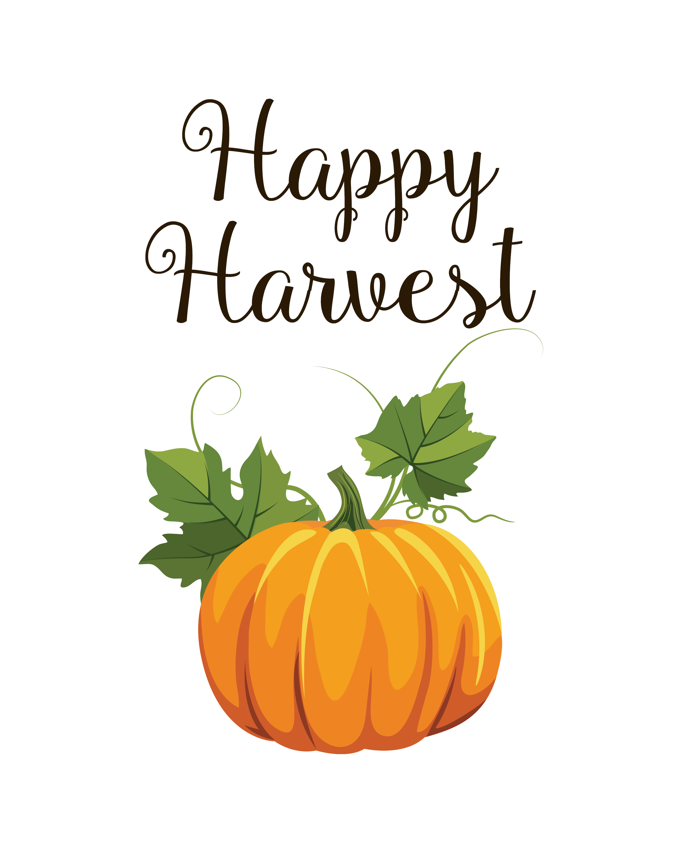 happyharvestfallprintable.png 2,400×3,000 pixels Harvest, Fall, Happy