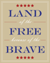 “Land of the Free because of the Brave” DIY printable thumbnail