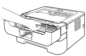 Reinstallation of drum unit and Brother TN-420/TN-450 cartridge assembly