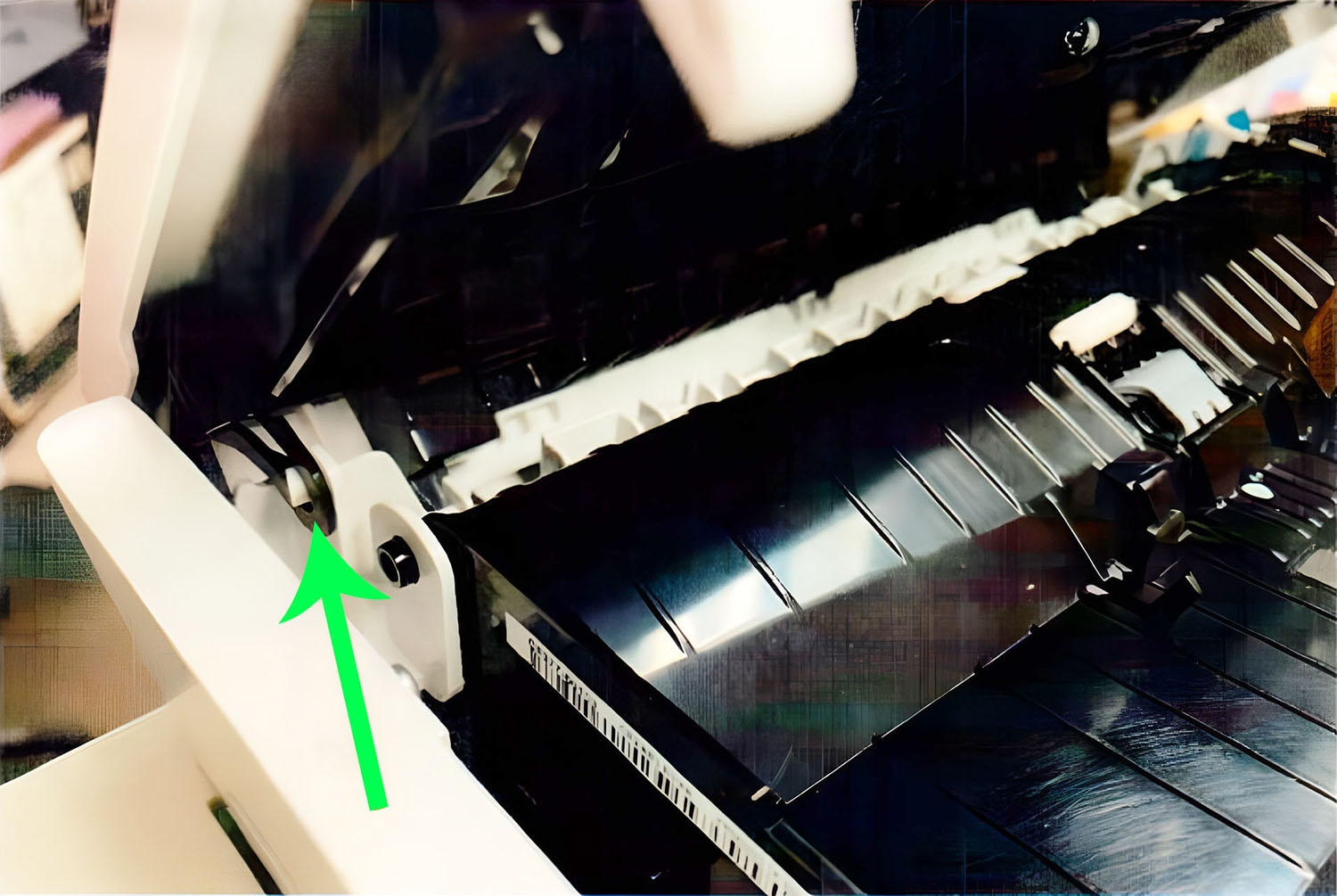 HP LaserJet Pro M479FDW ADF Assembly Hinge Tab