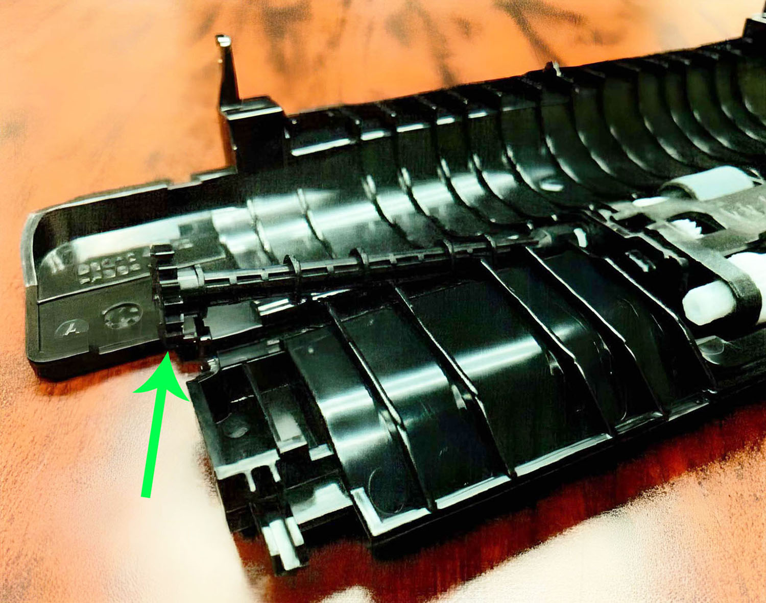 HP LaserJet Pro M479FDW pickup roller gear shaft