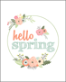 &ldquo;Vintage Spring Flowers&rdquo; DIY printable