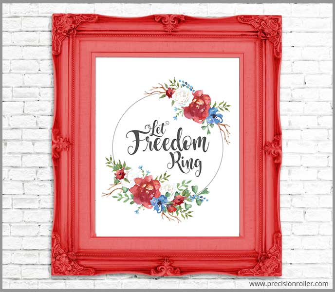 Let Freedom Ring FREE 8x10 Printable