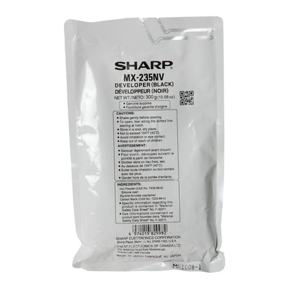 OEM New Sharp MX-235NV, MX235NV, MX-235DV, MX235DV Developers Sharp Black Developer