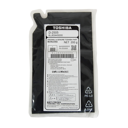 Toshiba E STUDIO 2802AM Black Developer, Genuine (G3262)