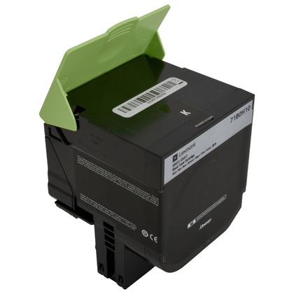 Black High Yield Toner Cartridge for the Lexmark CS417dn (large photo)
