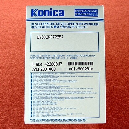 OEM New Konica Minolta 960-231 Developers Developers Konica Minolta Black Developer