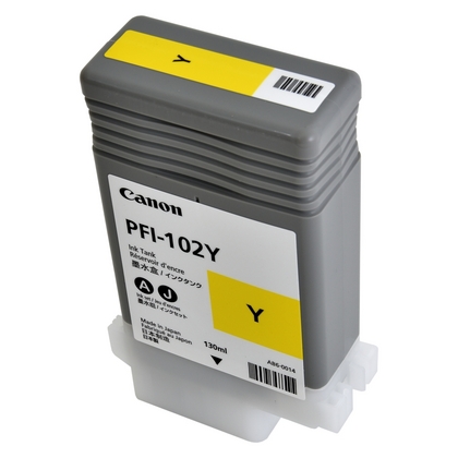 Yellow Inkjet Cartridge (Tank) for the Canon imagePROGRAF iPF610 (large photo)