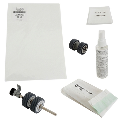ScanAid Cleaning and Consumable Kit for the Fujitsu ScanSnap iX1600 (large photo)