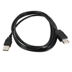 6' USB2.0 A Male to A Female Extension Cable, Black