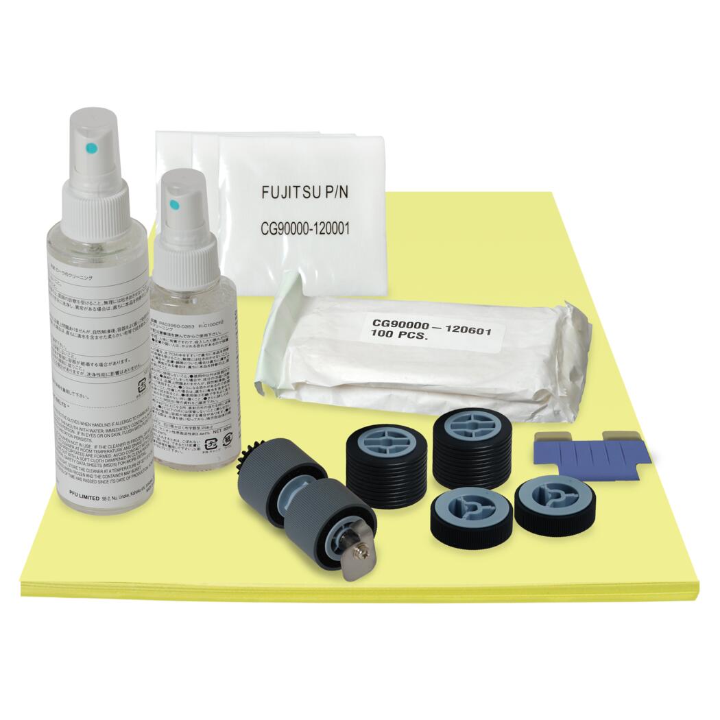 Details for Fujitsu fi-5900C ScanAid Cleaning and Consumable Kit (Genuine)