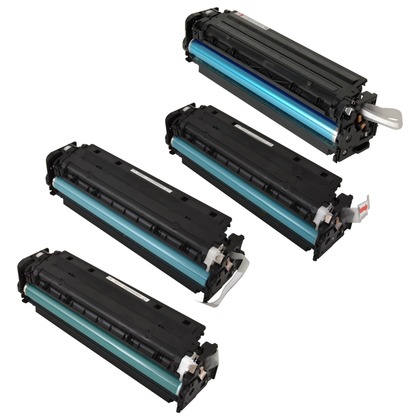 Toner Cartridges - Set of 4 for the Canon Color imageCLASS LBP7660Cdn (large photo)