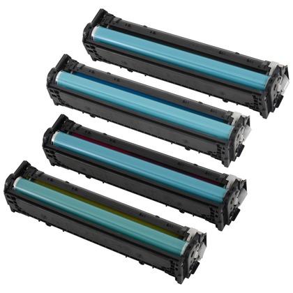 Toner Cartridges - Set of 4 for the Canon Color imageCLASS LBP7110Cw (large photo)