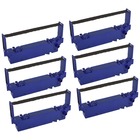 Star Micronics SP742 Ribbon Cartridge - Black - Package of 6 (Compatible)