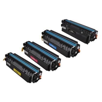Toner Cartridges Set of 4 - High Yield with HP Color LaserJet Pro M454dn