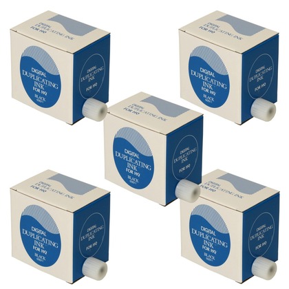 Black Ink Cartridge, Box of 5 for the Gestetner CP5329L (large photo)