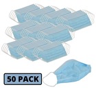 Kids 50 Pack Disposable Face Masks (large photo)