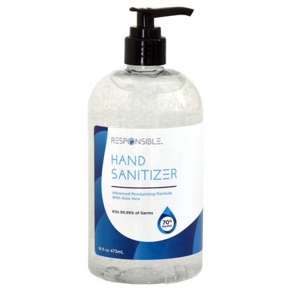 Hand Sanitizer - 16 oz  Pump Bottle (large photo)