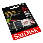 SanDisk SDSQXVF-064G-GN6MA Extreme 64GB MicroSDXC UHS-I Card w/Adapter (large photo)