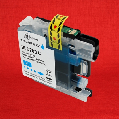 Set 5 Cartucce Inchiostro Brother LC203XL - Ricambio Compatibile Per Stampanti A Getto D'inchiostro - Foto 3