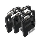 Okidata OKIMATE 120 Ribbon Cartridge Compatible Microline - Black - Package of 6 (Compatible)
