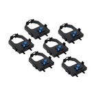 IBM 2381 Re-Inking Printer Ribbon Cartridge - Black - Package of 6 (Compatible)