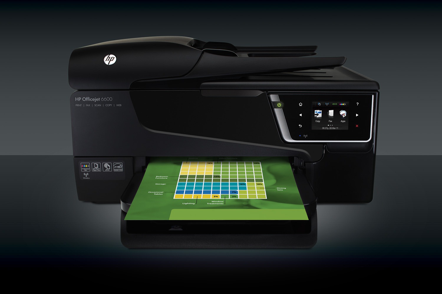 HP OfficeJet 6600 e-All-in-One Printer