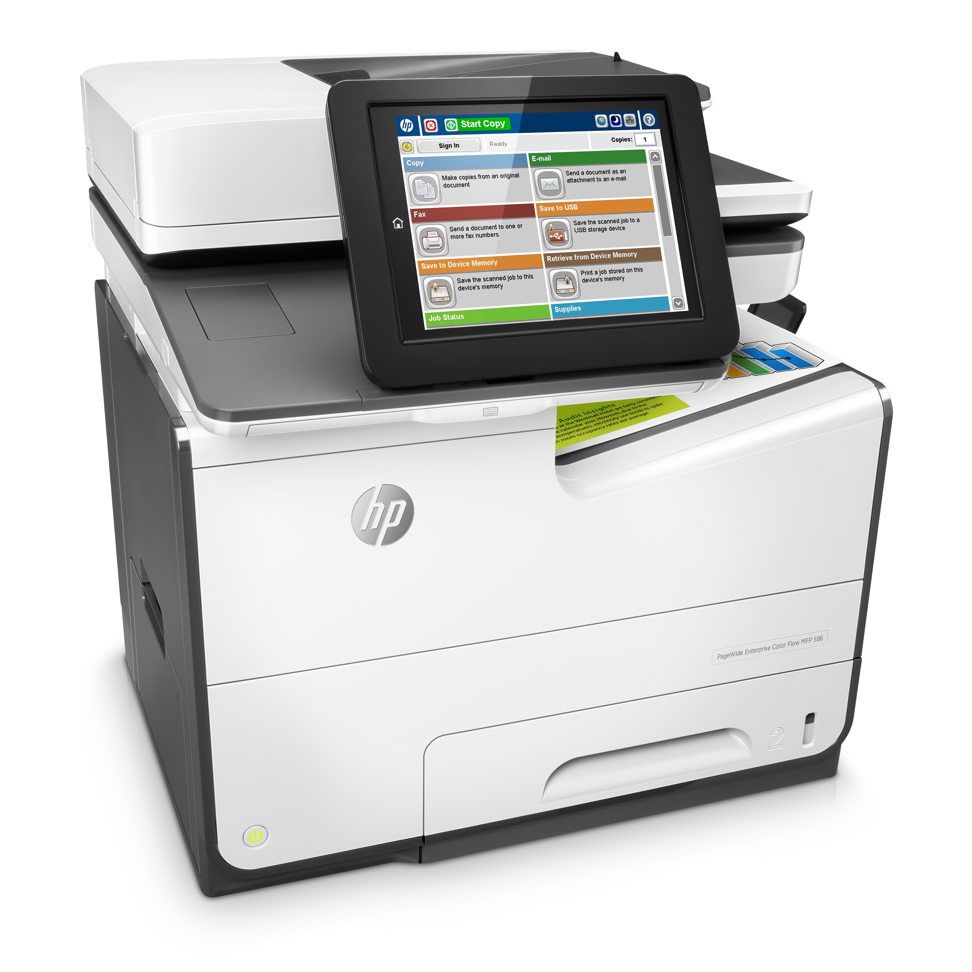 HP PageWide Enterprise Color Flow MFP 586z