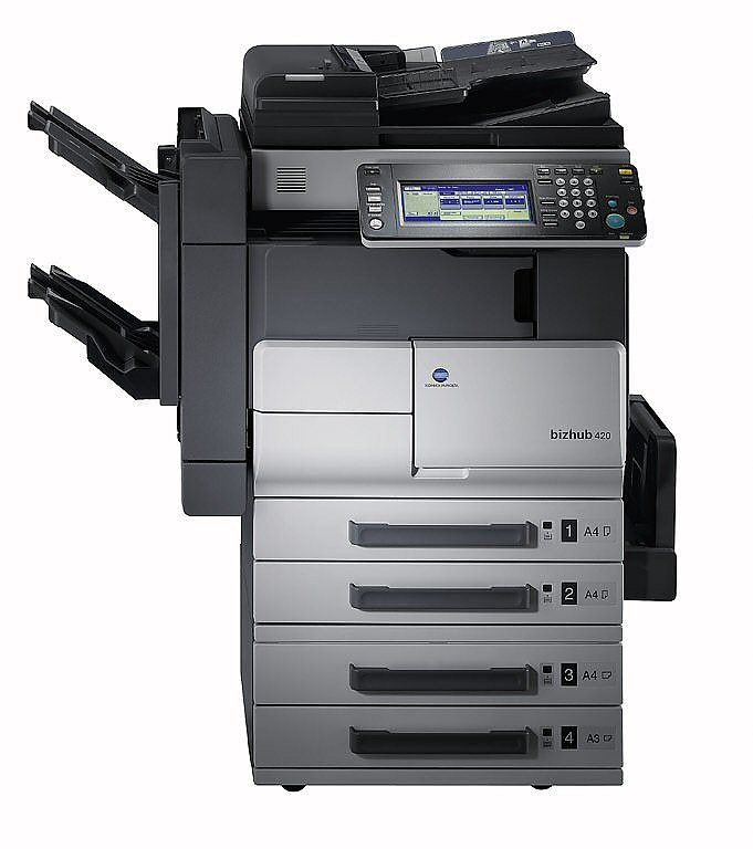 Konica Minolta bizhub 420 Supplies and Parts by CategoryAbout the Konica Minolta bizhub 420